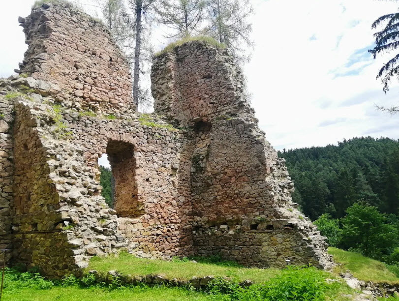 Castle Ruins Pořešín, Czech Republic (Czechia)